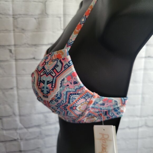 Juniors Aquarius Rising Moonshadow Underwire Bikini Top - Picture 4 of 7